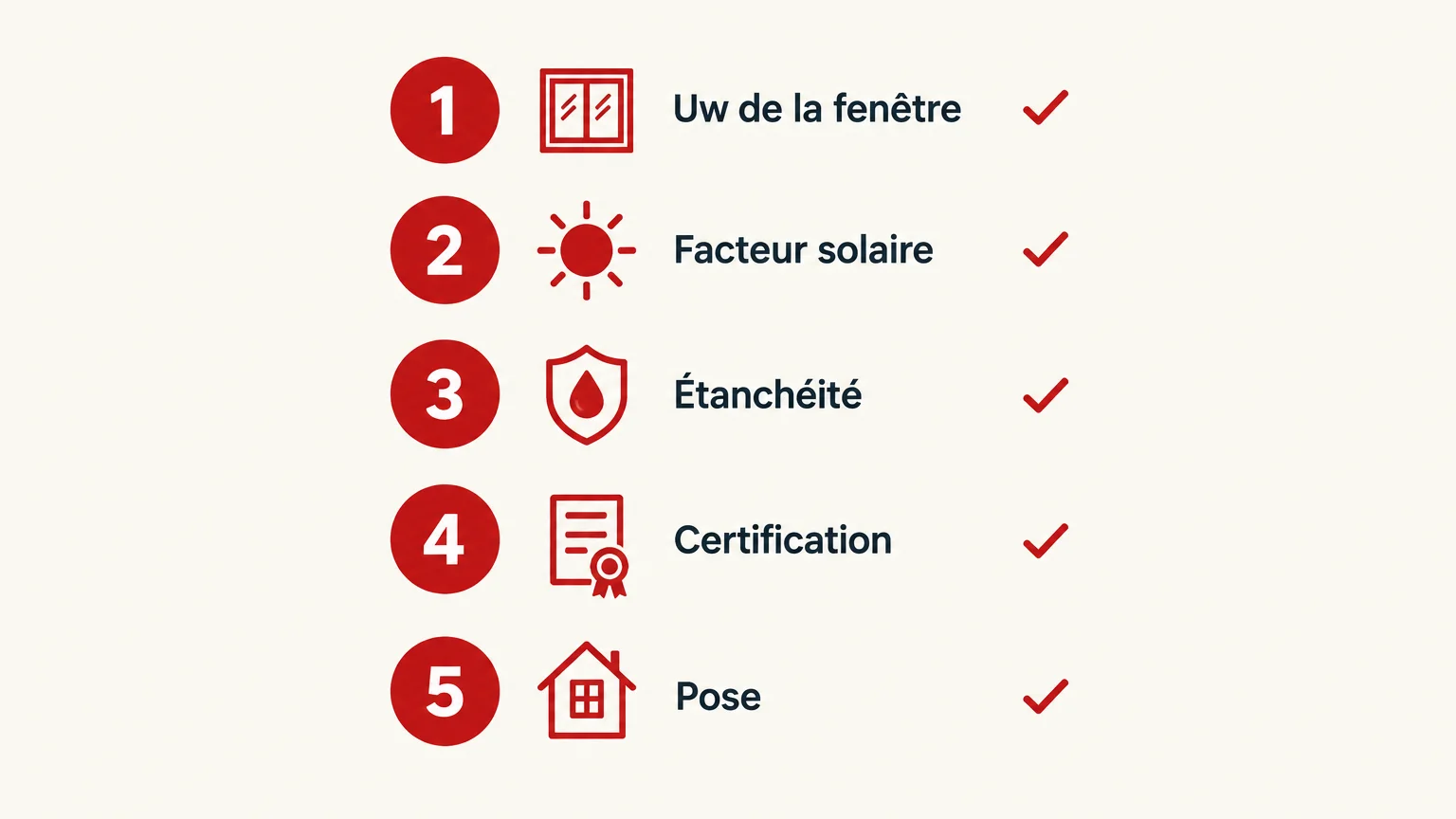 Checklist des crit&egrave;res de choix d&rsquo;une fen&ecirc;tre pour maison passive