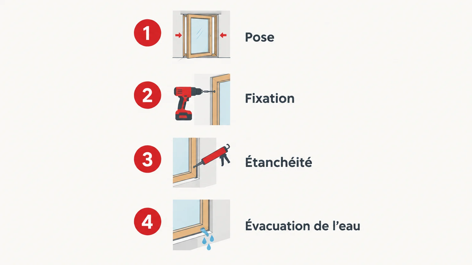 Checklist des points &agrave; v&eacute;rifier pour poser une fen&ecirc;tre en ossature bois